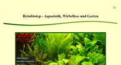 Desktop Screenshot of heimbiotop.de